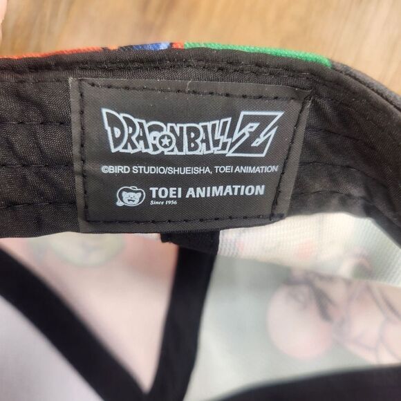 Dragonball Z Hat Cap All Over Print Snapback Colorful Anime Cartoon Mens Toei - Picture 11 of 11